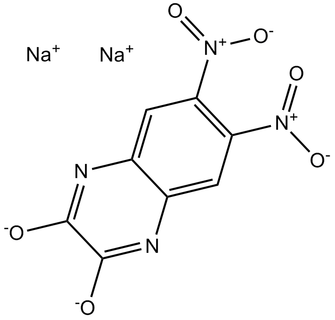 DNQX disodium salt Chemische Struktur
