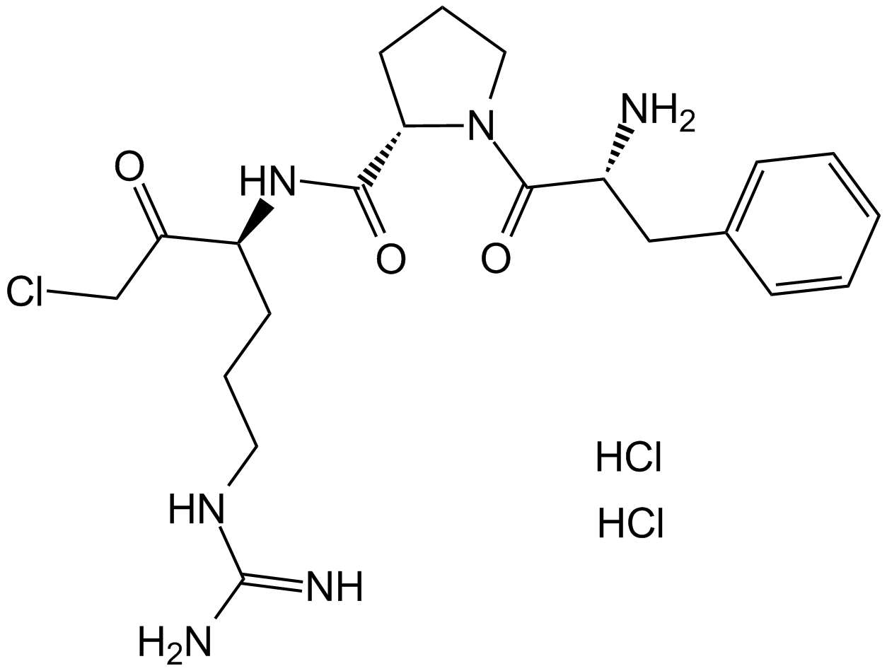 PPACK Dihydrochloride  Chemical Structure
