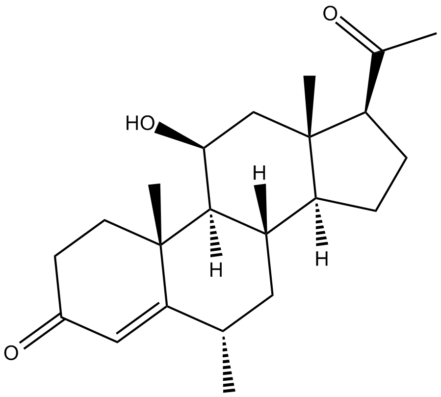 Medrysone التركيب الكيميائي