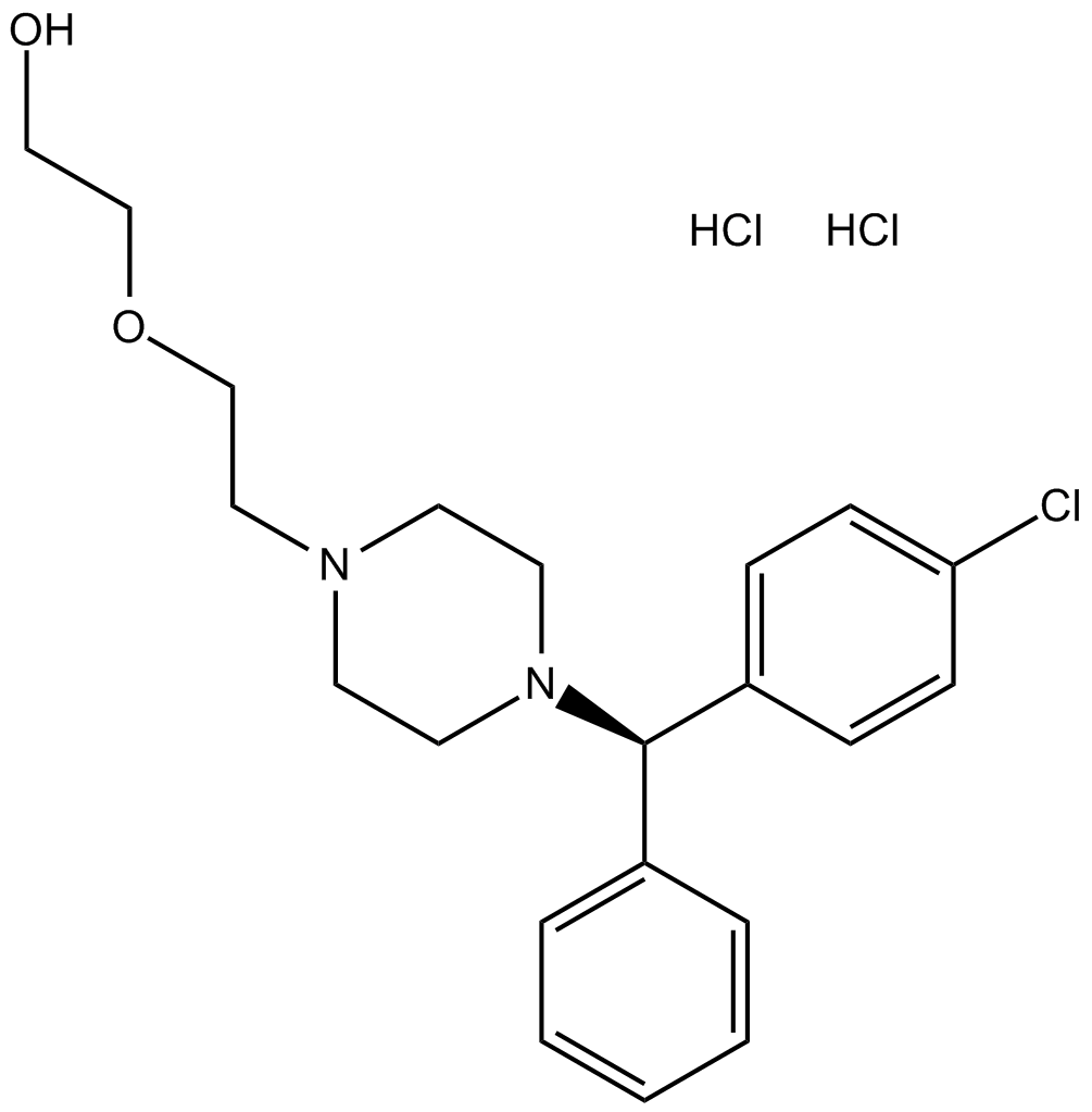 Hydroxyzine 2HCl  Chemical Structure
