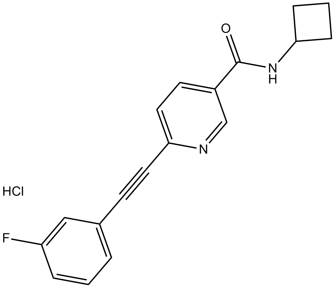 VU 0360172 hydrochloride التركيب الكيميائي