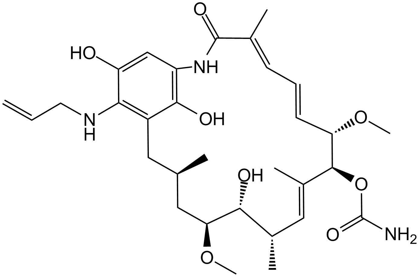 Retaspimycin Chemische Struktur