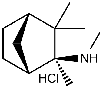 Mecamylamine hydrochloride Chemical Structure