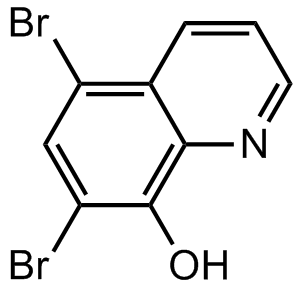 Broxyquinoline 化学構造