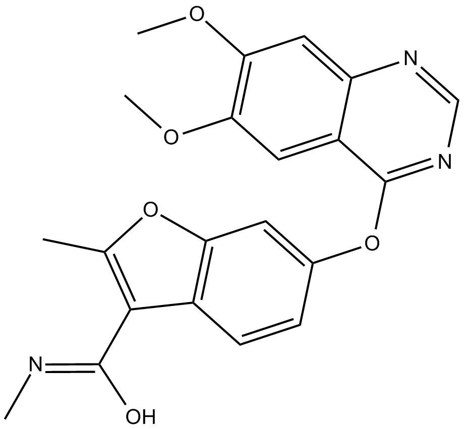 Fruquintinib(HMPL-013)  Chemical Structure