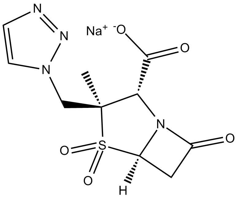 Tazobactam (sodium salt) Chemische Struktur