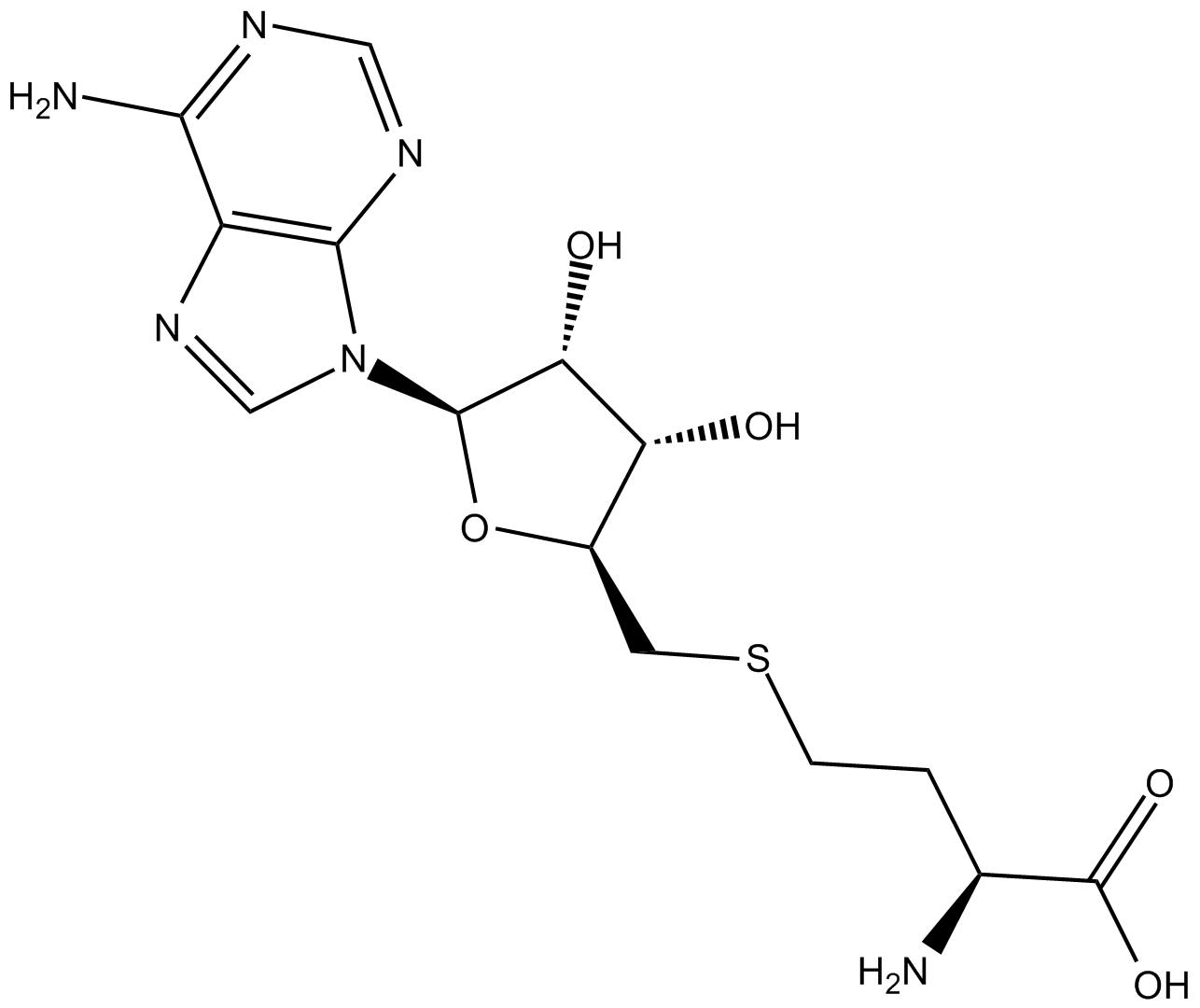 S-Adenosylhomocysteine  Chemical Structure