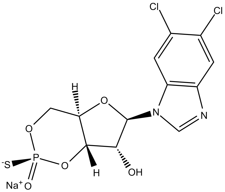 Sp-5,6-dichloro-cBIMPS (sodium salt) Chemische Struktur