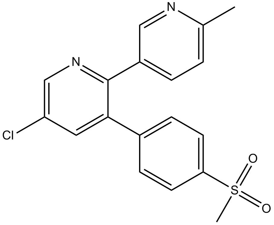 Etoricoxib Chemische Struktur