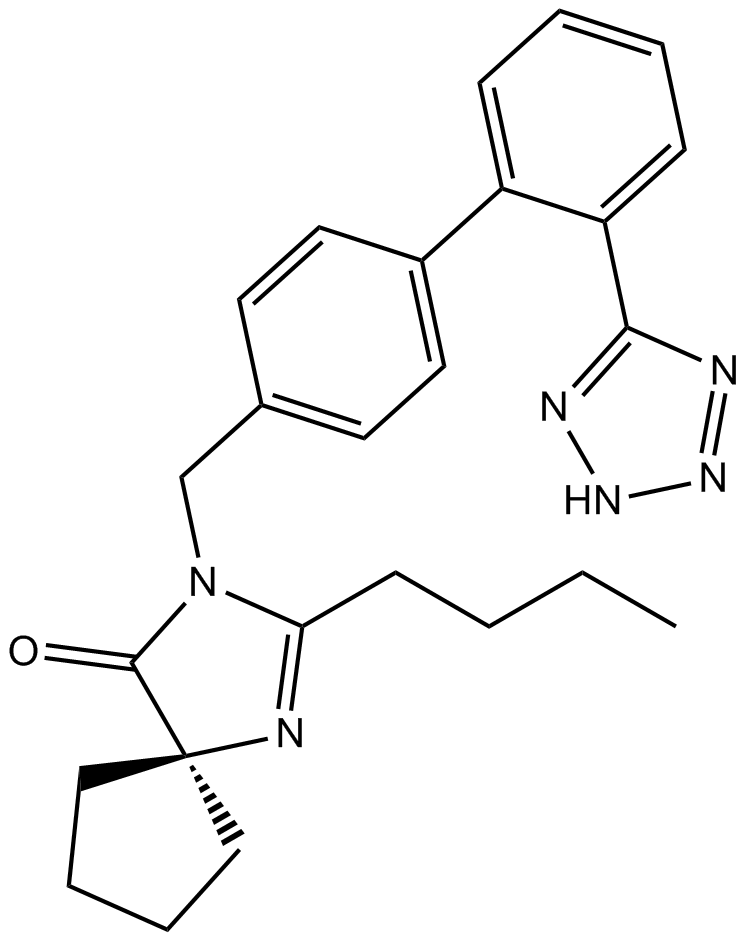 Irbesartan  Chemical Structure