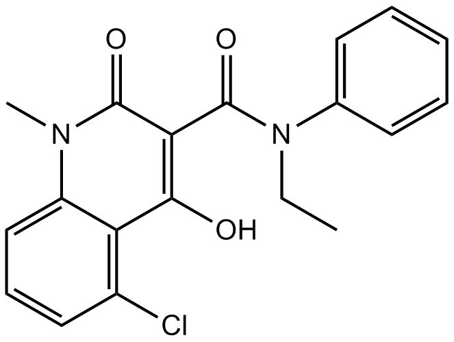 Laquinimod (ABR-215062) 化学構造