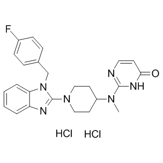 Mizolastine dihydrochloride  Chemical Structure