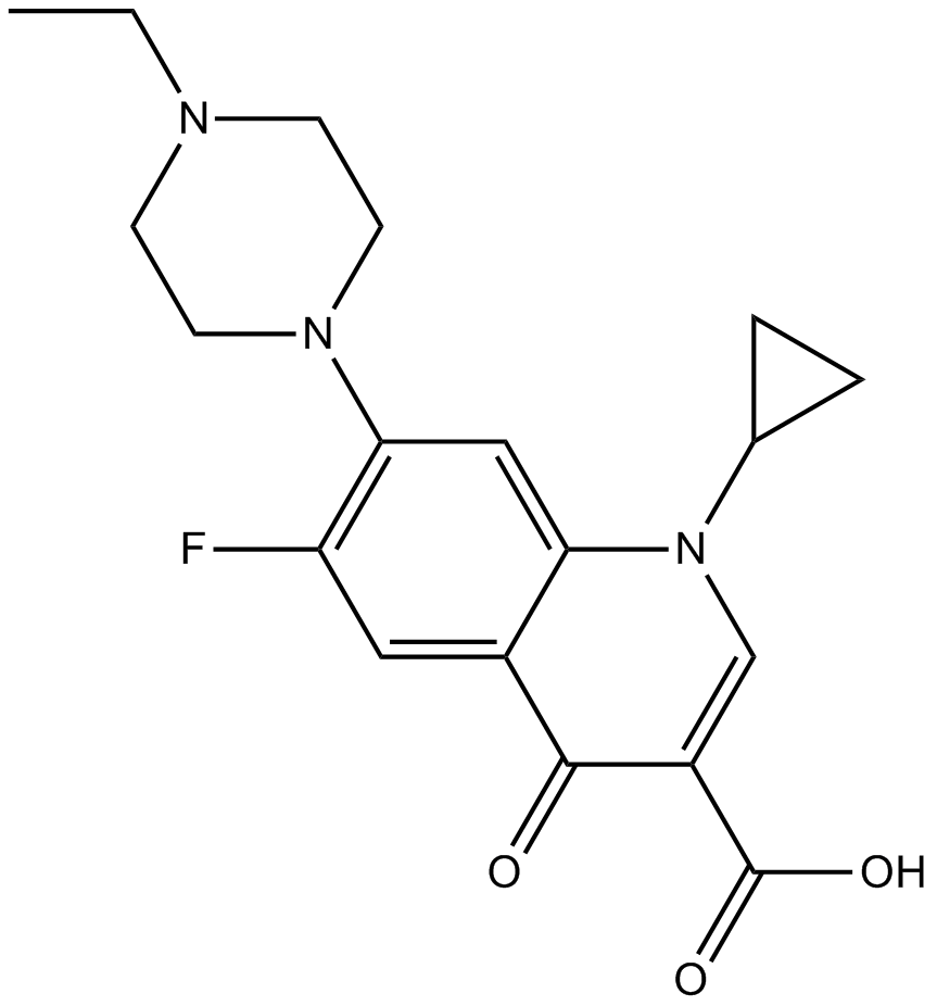 Enrofloxacin 化学構造