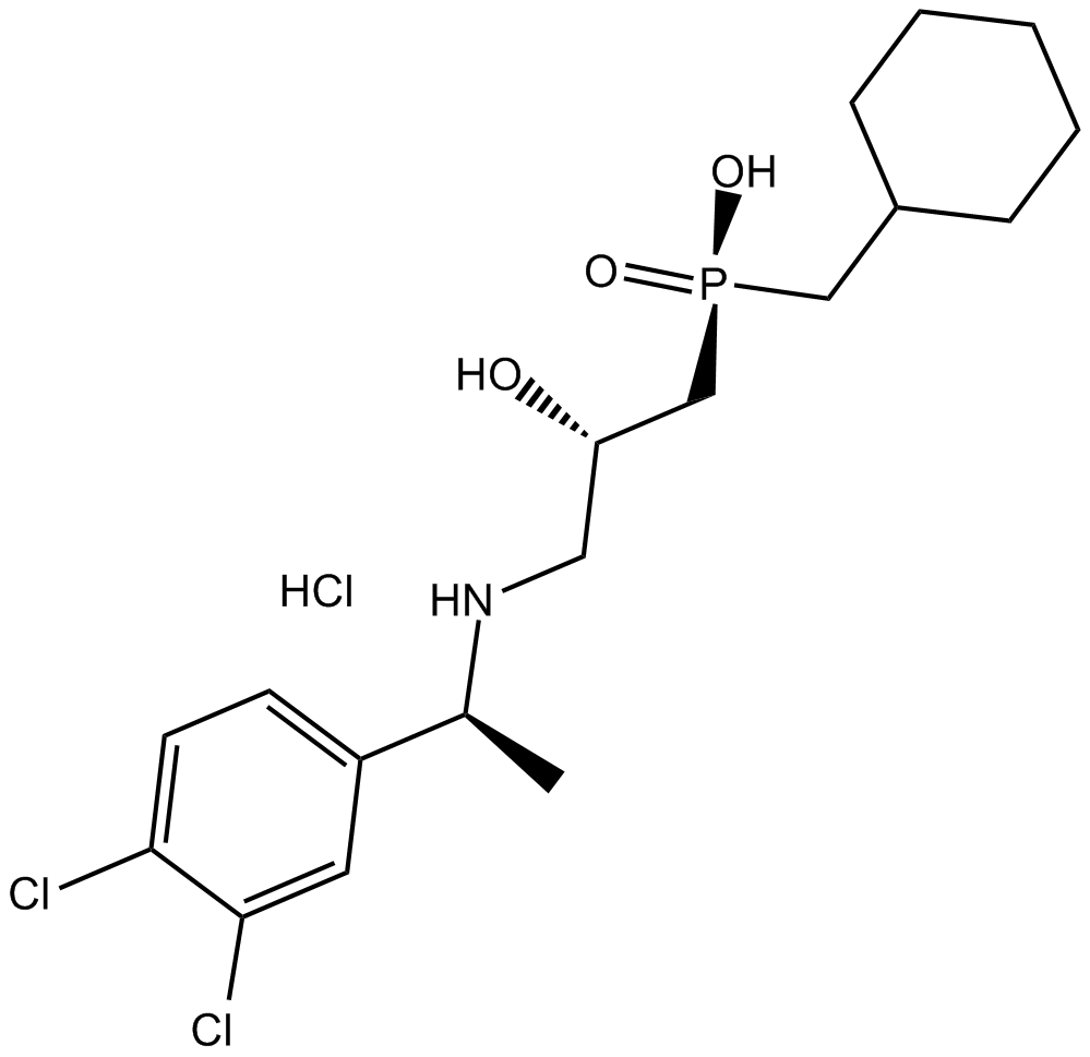 CGP 54626 hydrochloride Chemische Struktur