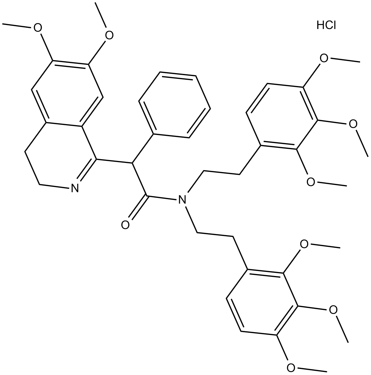 LOE 908 hydrochloride  Chemical Structure