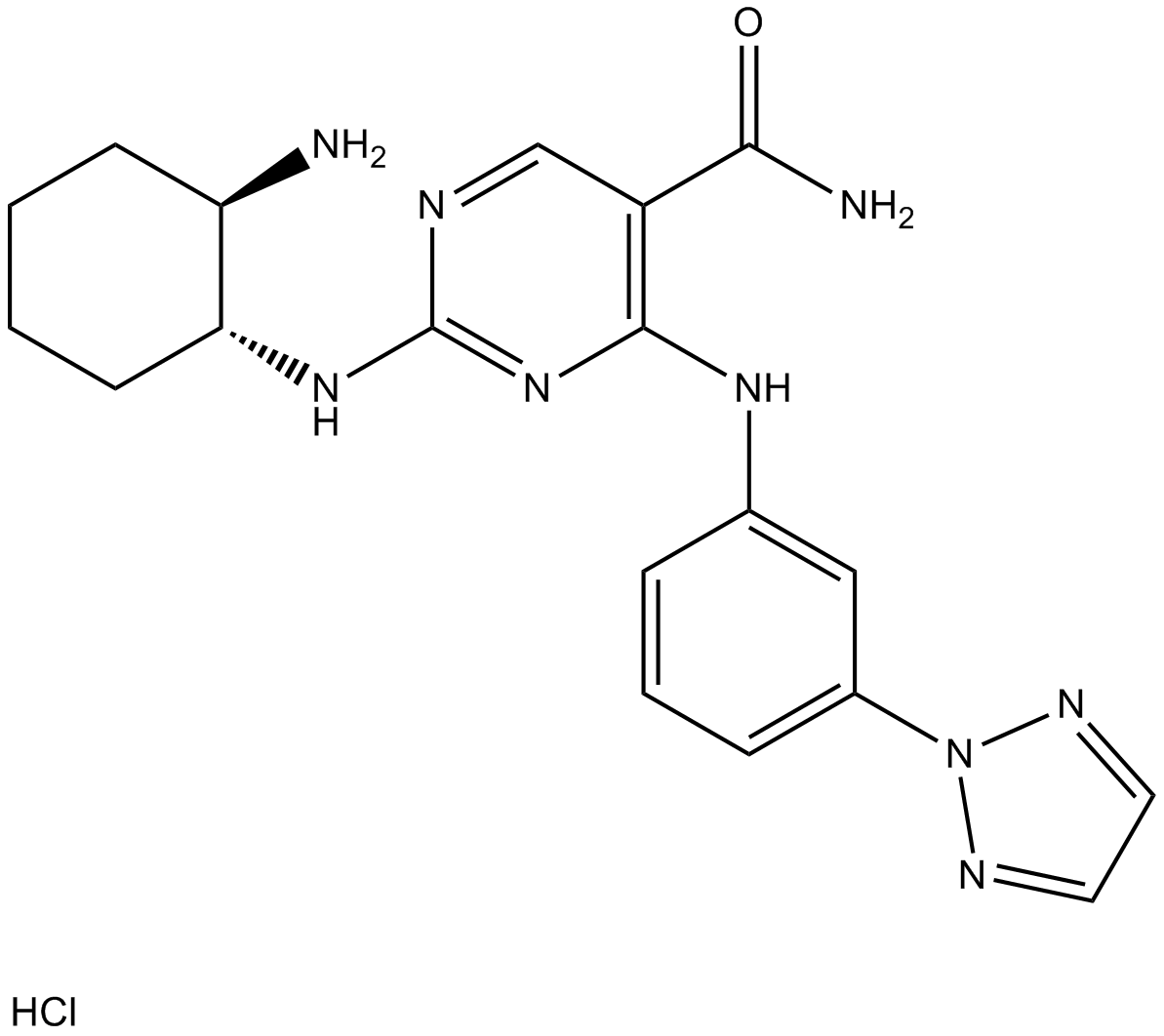 PRT062607 Hydrochloride  Chemical Structure