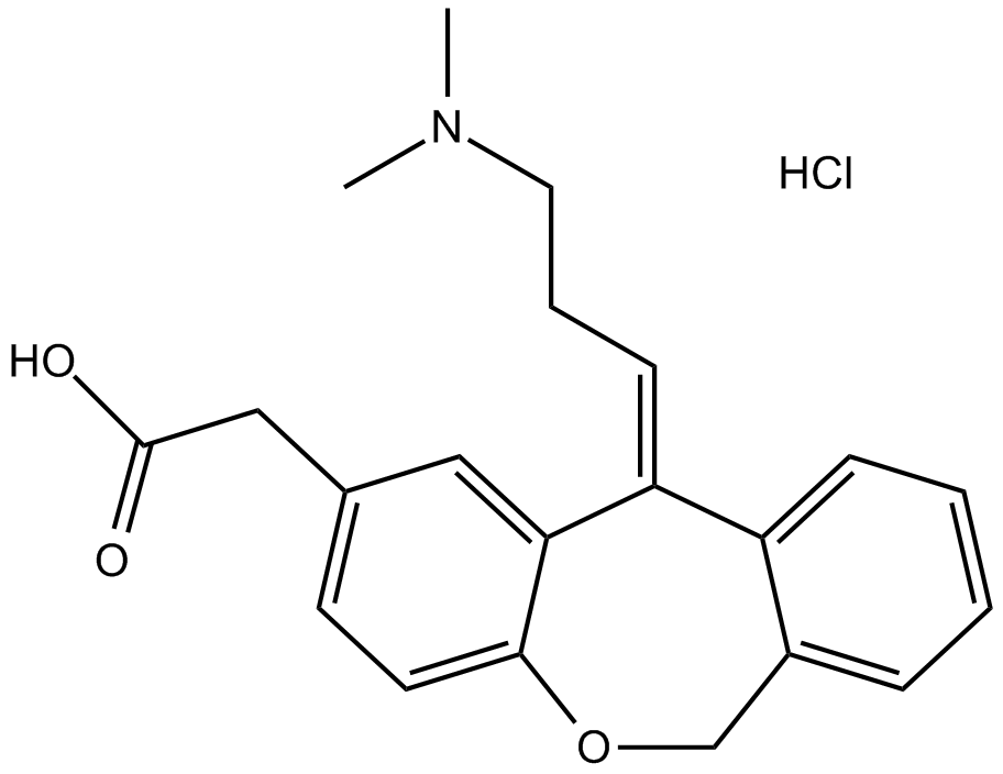 Olopatadine HCl Chemical Structure