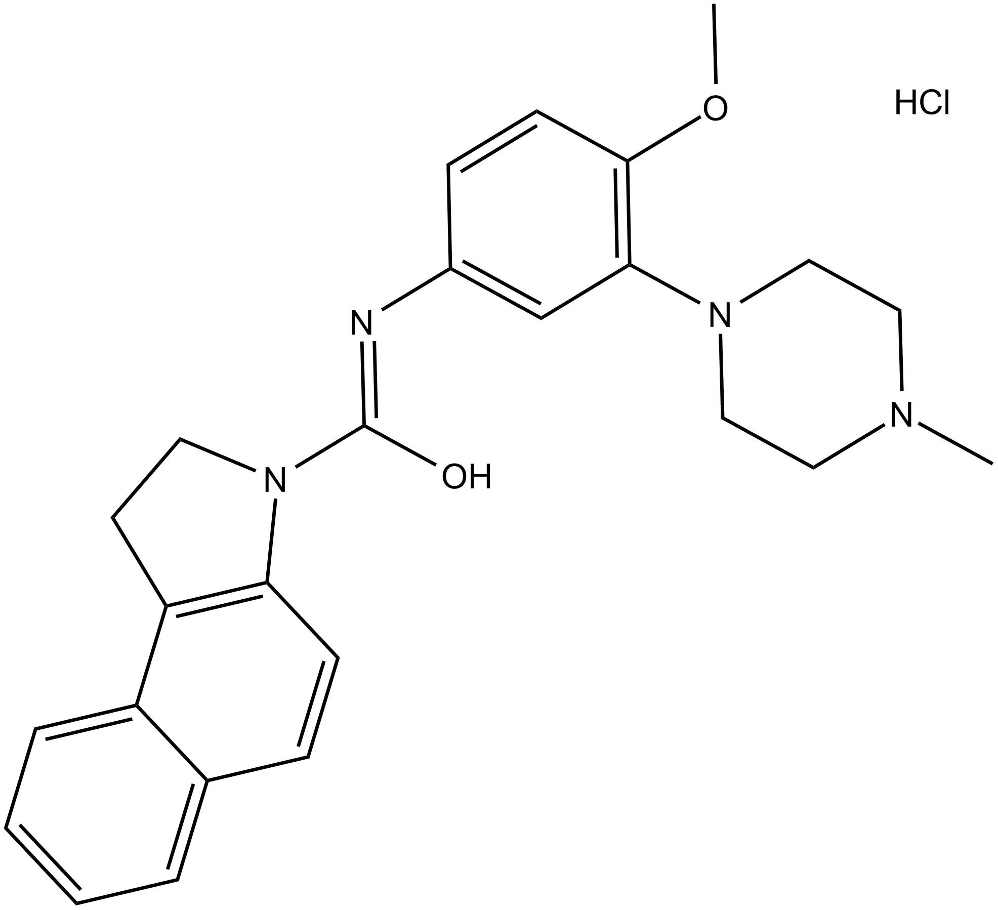 S 32212 hydrochloride التركيب الكيميائي