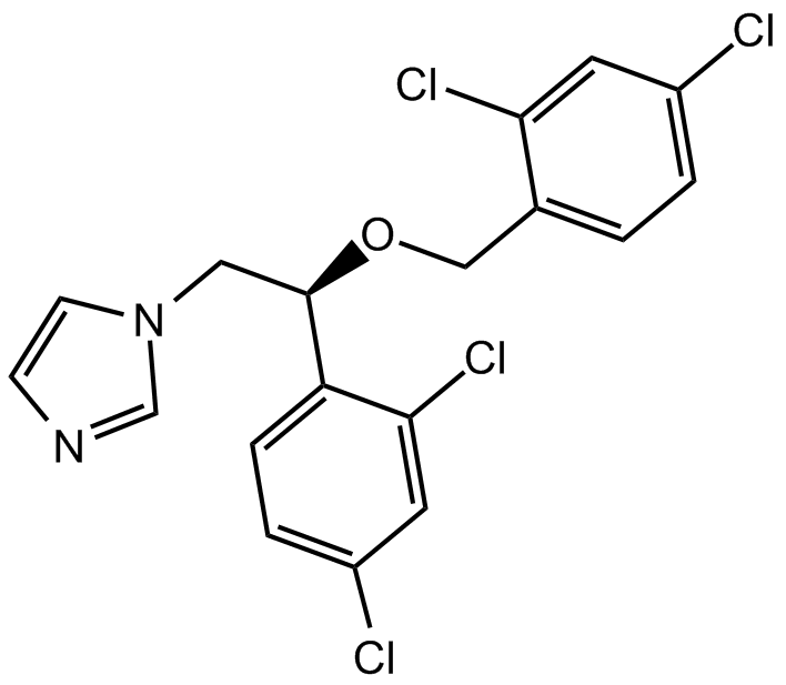 Miconazole Chemische Struktur