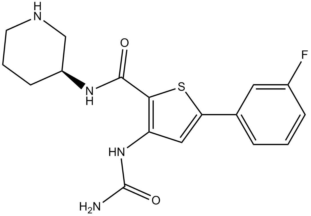 AZD7762  Chemical Structure