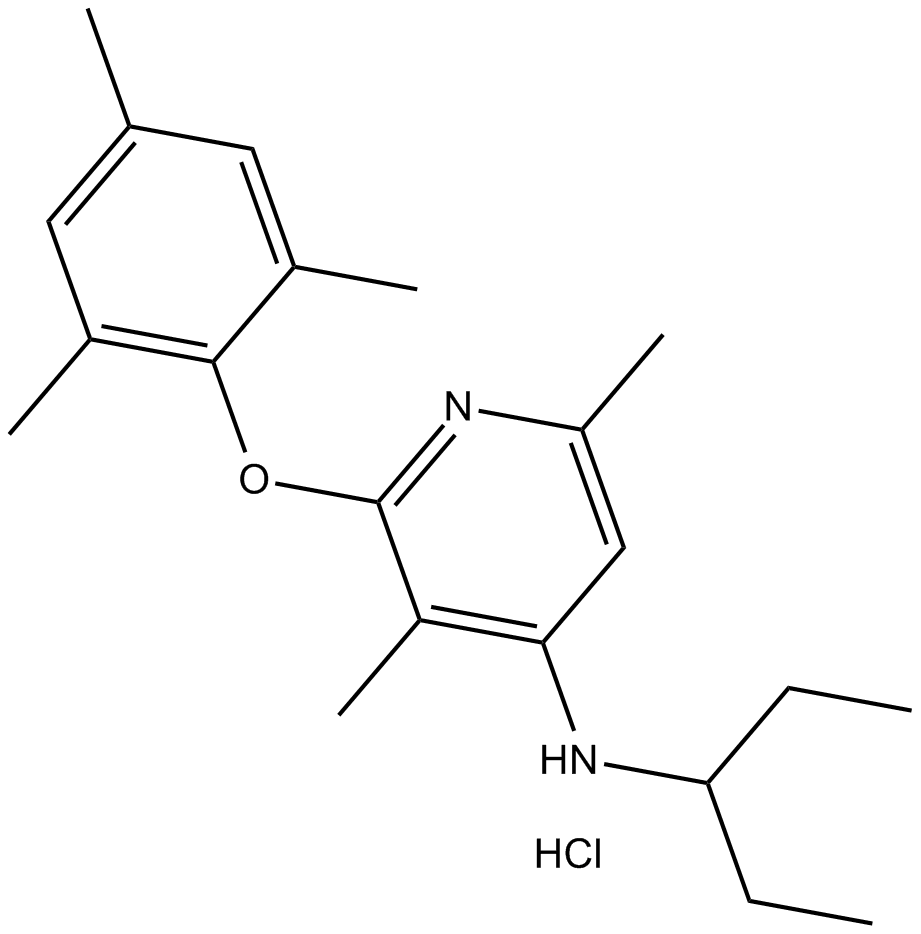 CP 376395 hydrochloride التركيب الكيميائي