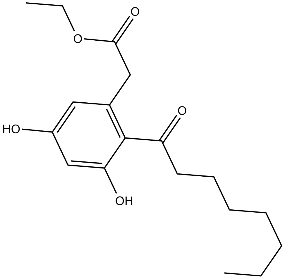 Cytosporone B 化学構造