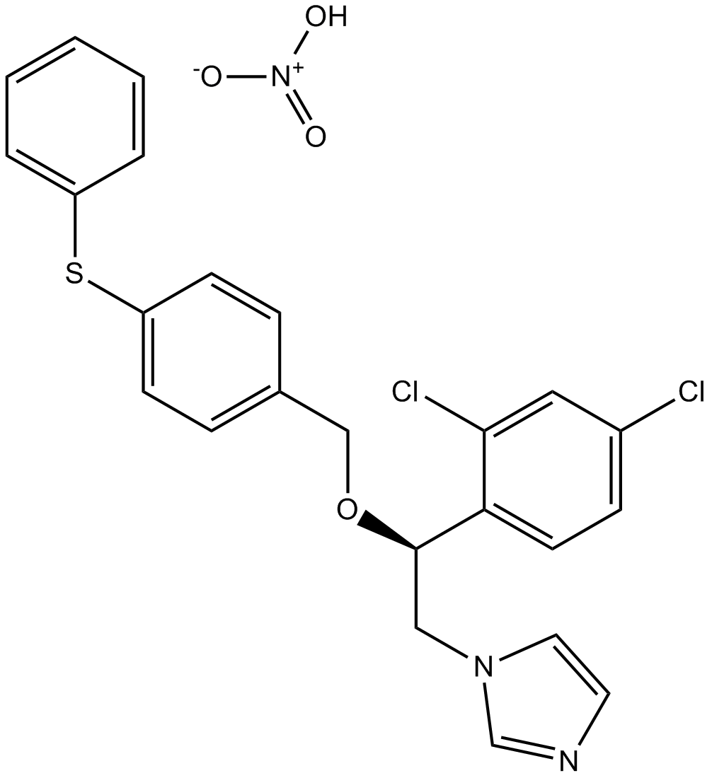 Fenticonazole Nitrate التركيب الكيميائي