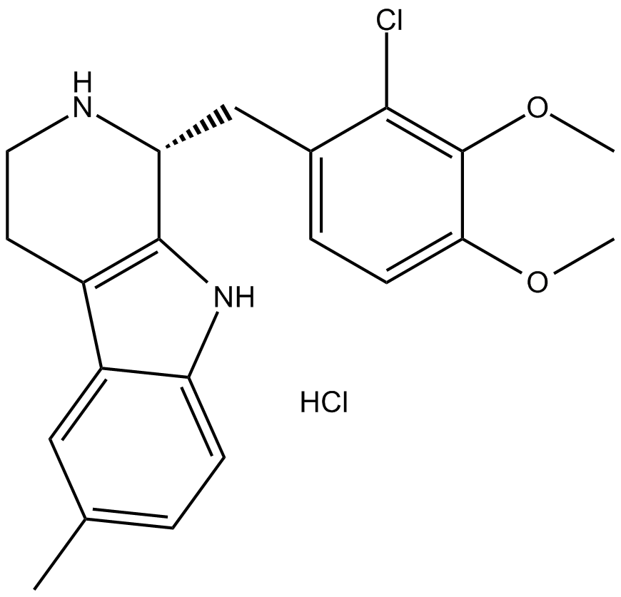 LY 266097 hydrochloride 化学構造