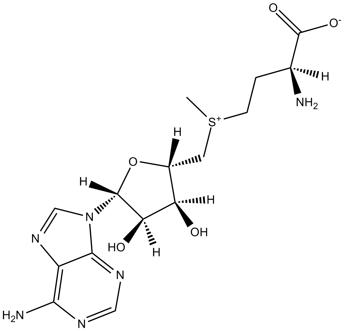 Ademetionine Chemical Structure