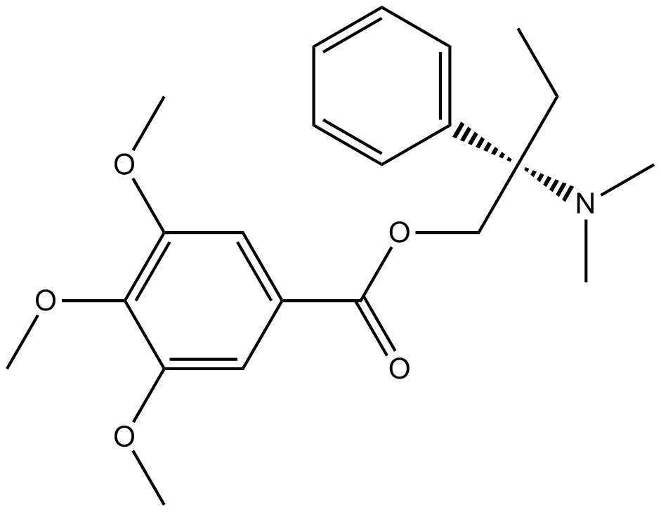 Trimebutine التركيب الكيميائي