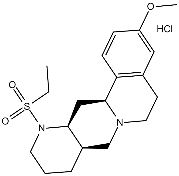 RS 79948 hydrochloride Chemische Struktur