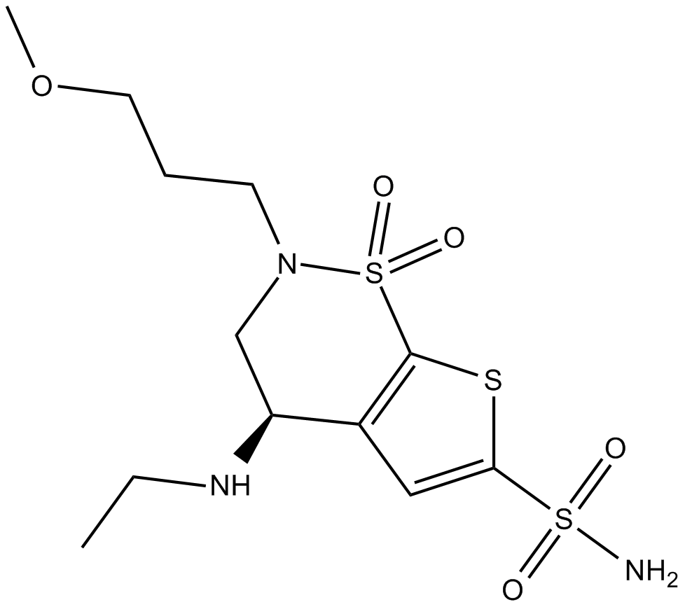 Brinzolamide 化学構造