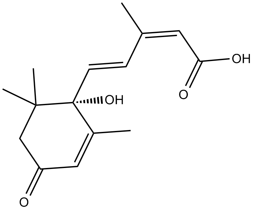 Abscisic Acid (Dormin) 化学構造