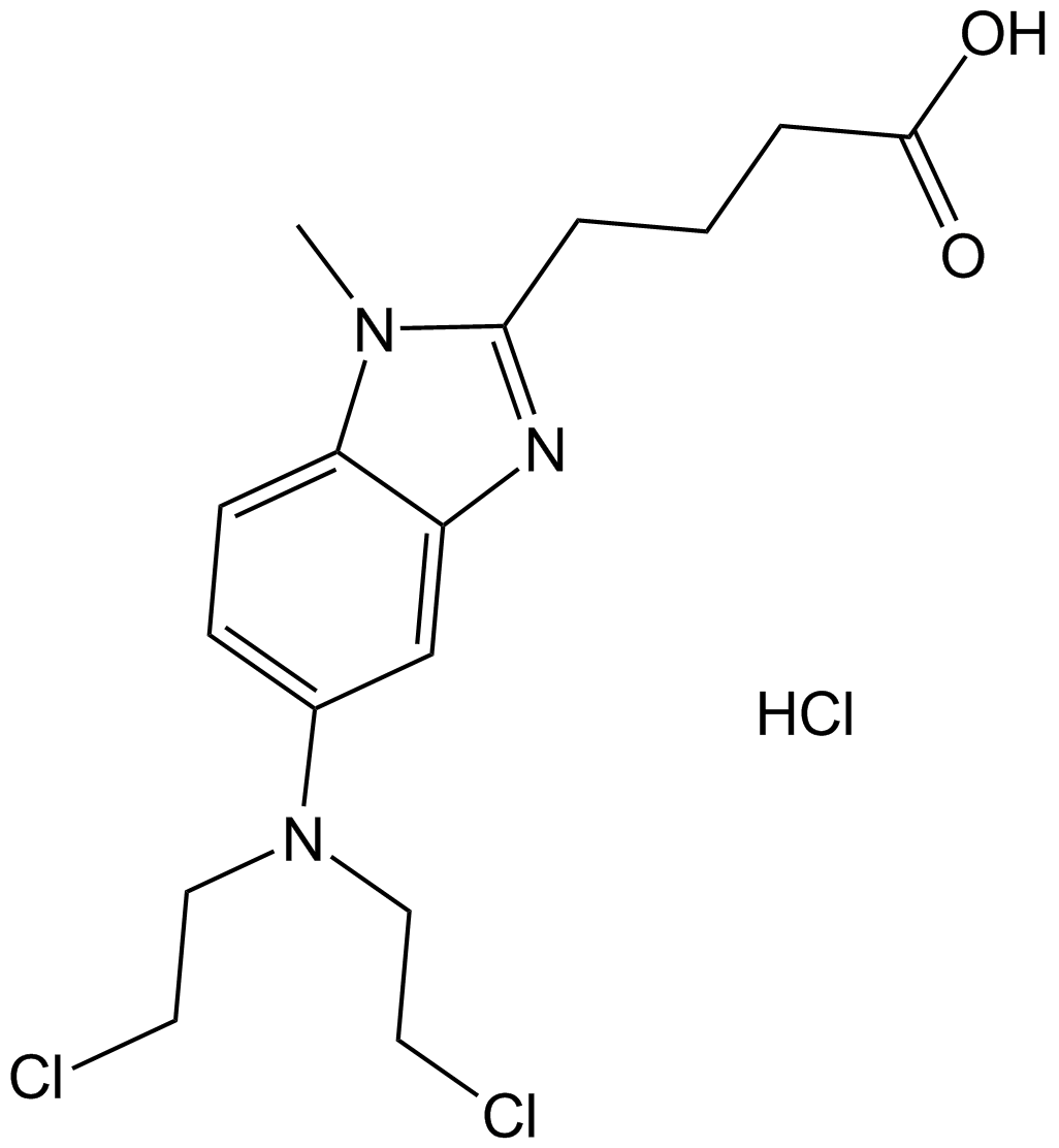 Bendamustine HCl Chemische Struktur