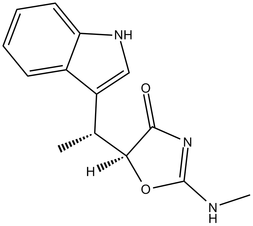 Indolmycin التركيب الكيميائي