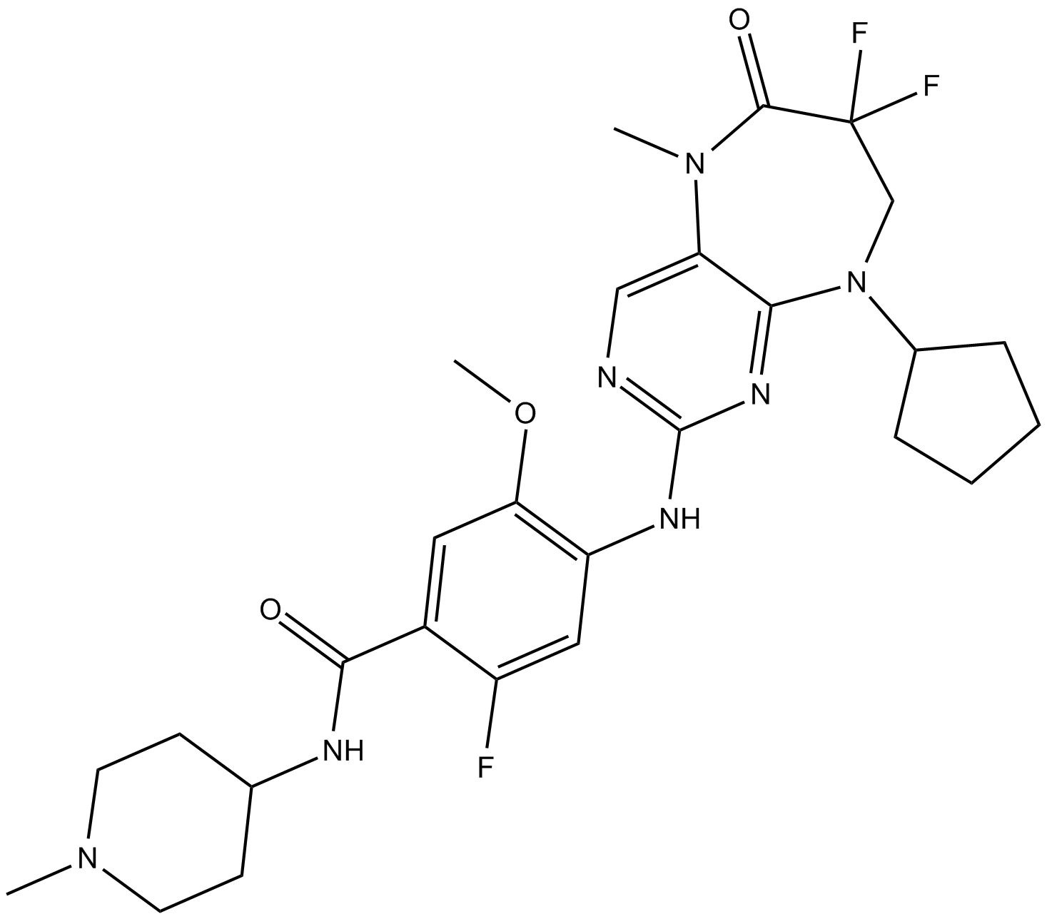 TAK960 Chemische Struktur