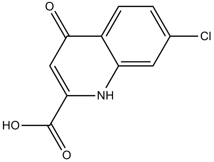 7-Chlorokynurenic acid  Chemical Structure