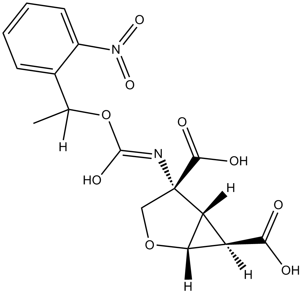NPEC-caged-LY 379268 Chemische Struktur
