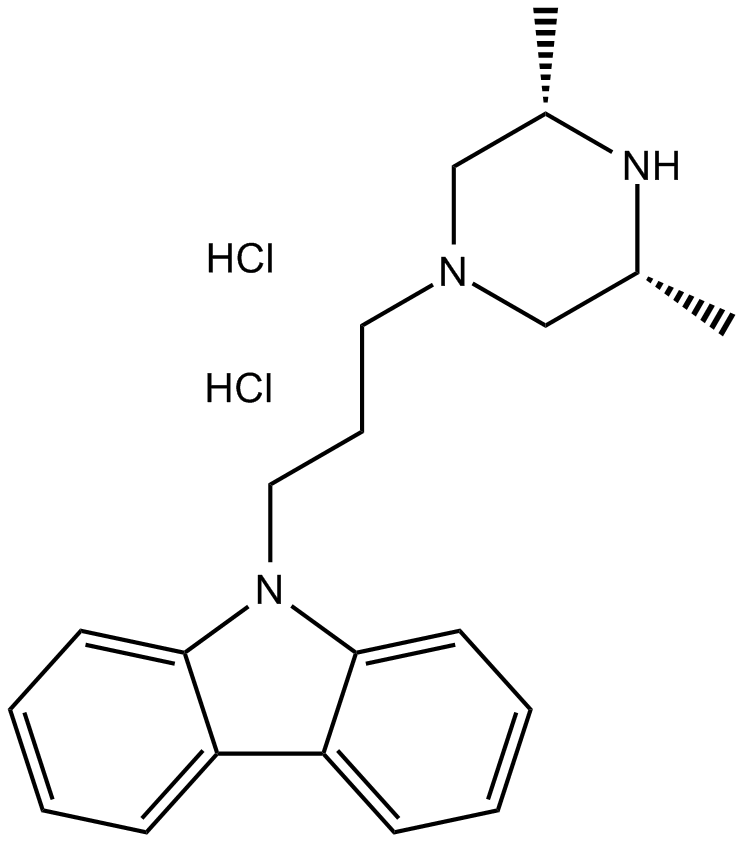 Rimcazole dihydrochloride 化学構造