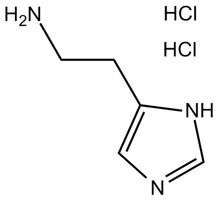 Histamine 2HCl Chemische Struktur