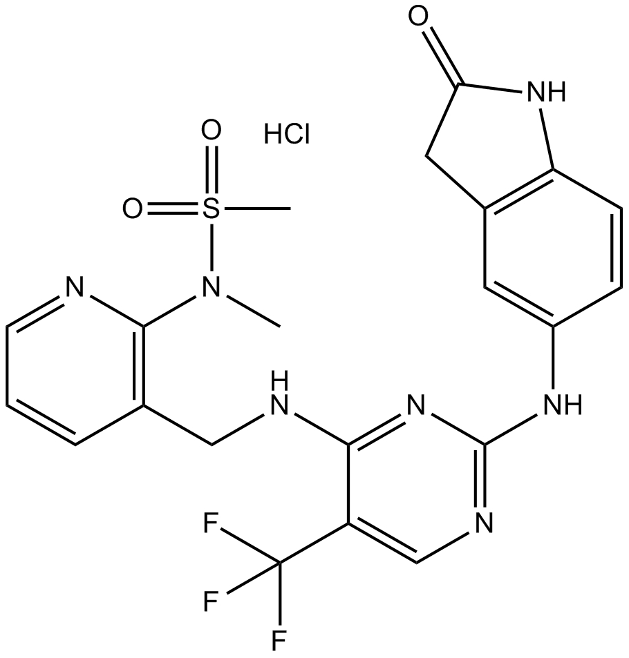 PF-562271 HCl 化学構造