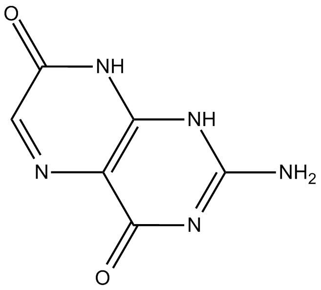 Isoxanthopterin Chemische Struktur