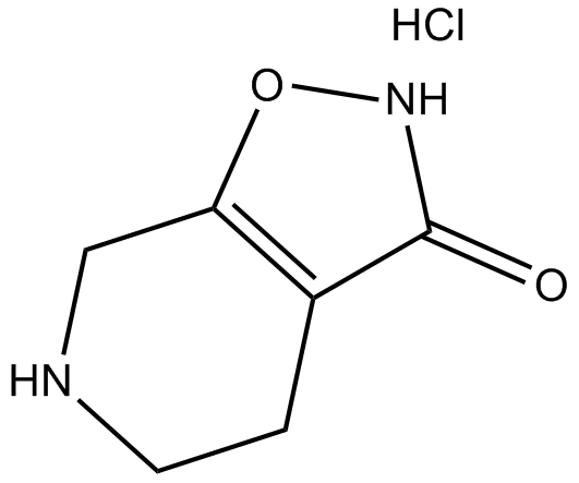THIP hydrochloride 化学構造