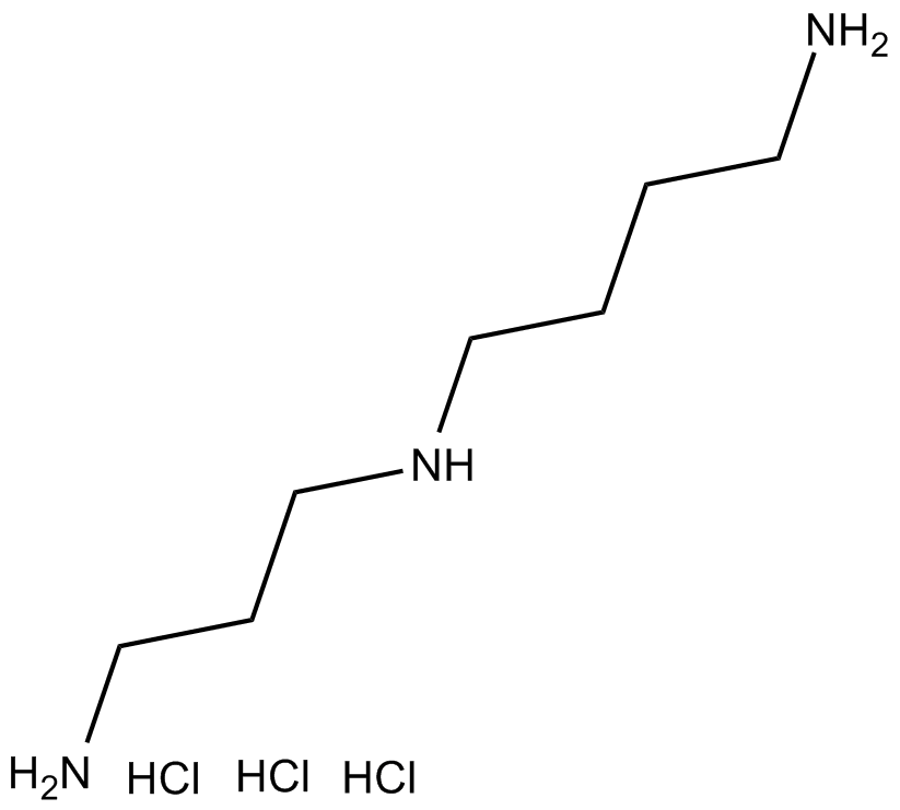 Spermidine trihydrochloride 化学構造