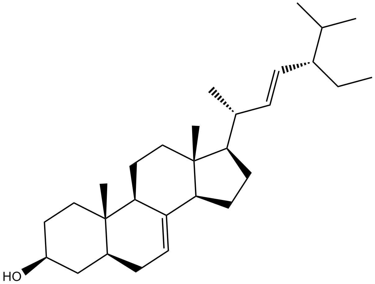 α-Spinasterol 化学構造