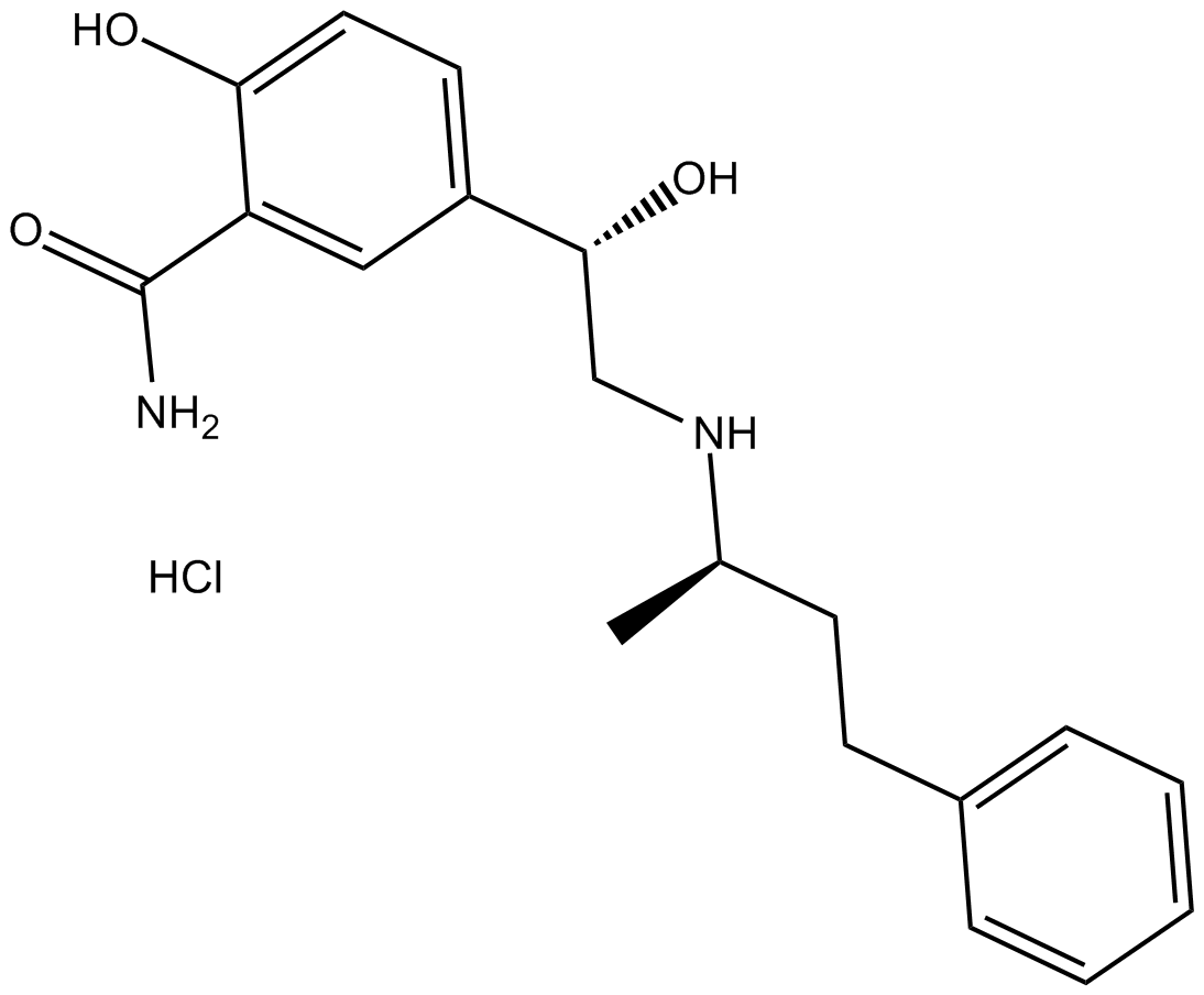 Labetalol HCl  Chemical Structure