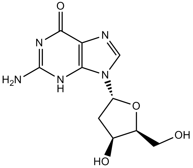 2'-Deoxyguanosine  Chemical Structure