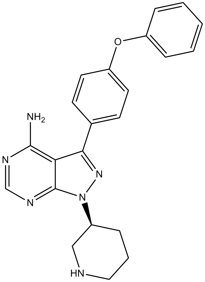 Btk inhibitor 1 R enantiomer  Chemical Structure