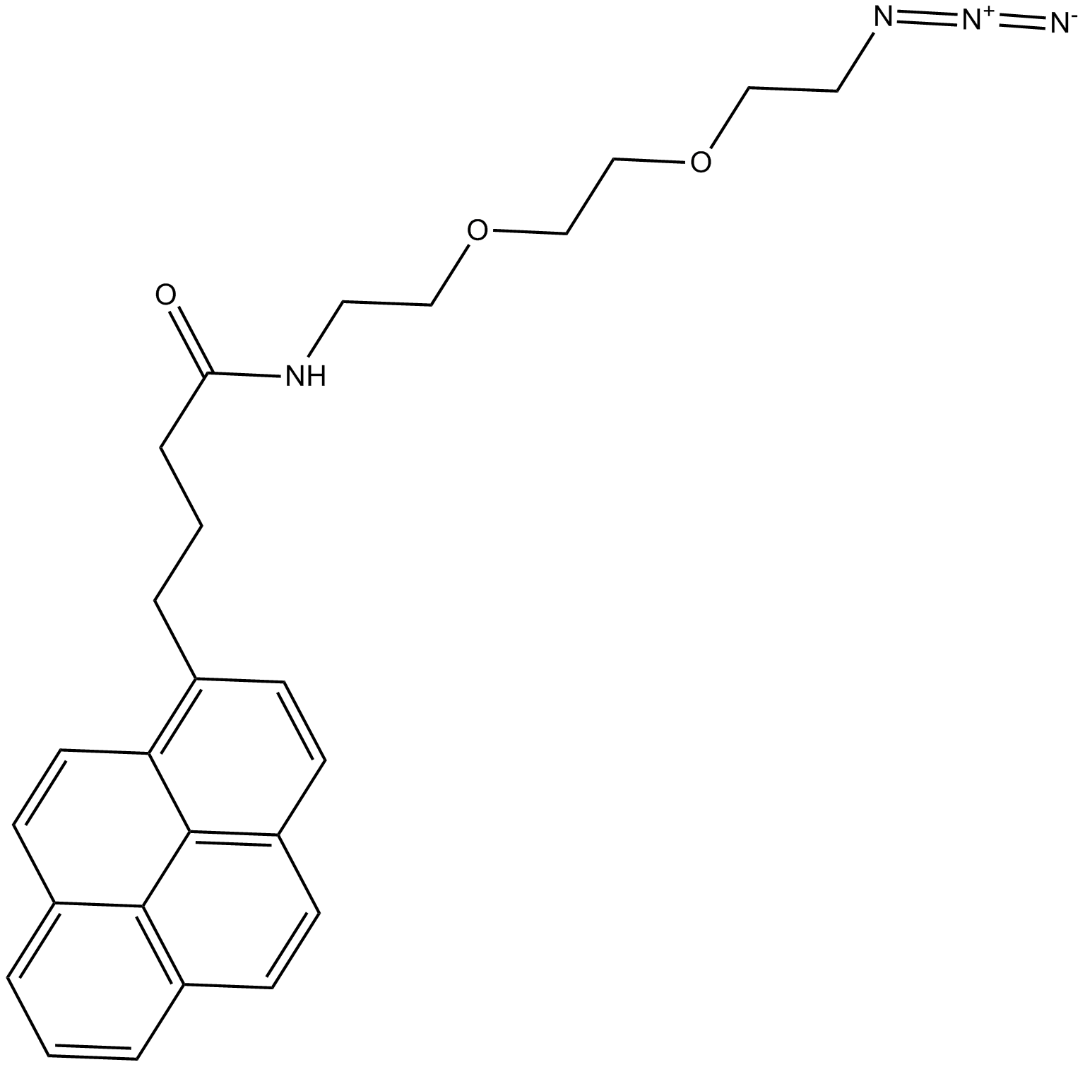 Pyrene azide 3 Chemische Struktur