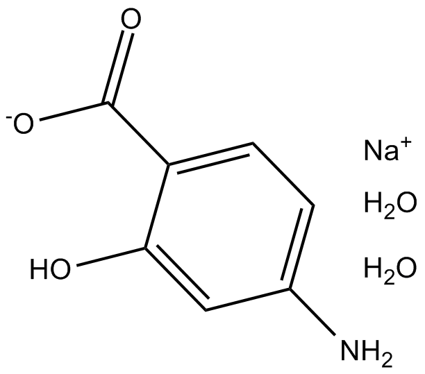 Sodium 4-Aminosalicylate  Chemical Structure